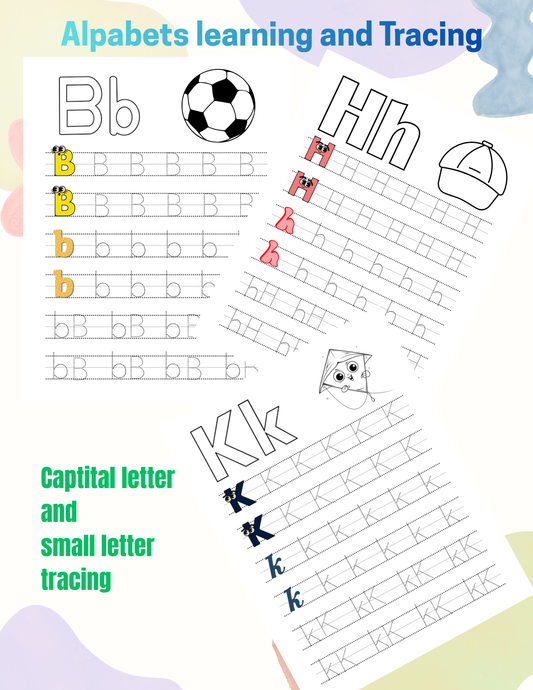 Alphabets and Numbers Workbook