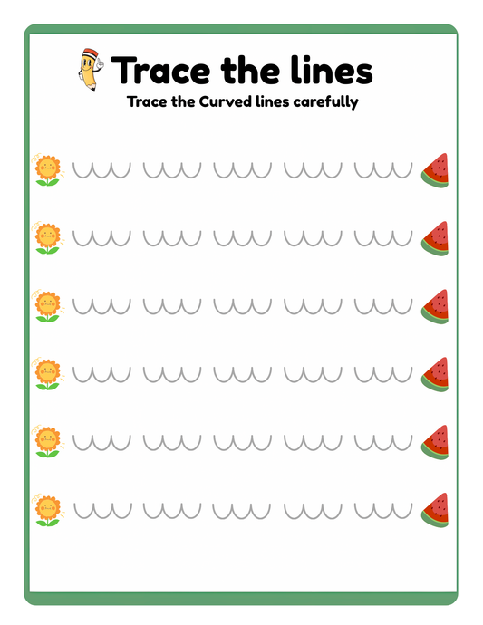 Pencil control workbook by Little Scholars
